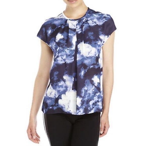 kate spade Tops - Kate Spade • Space dust cloud crepe top